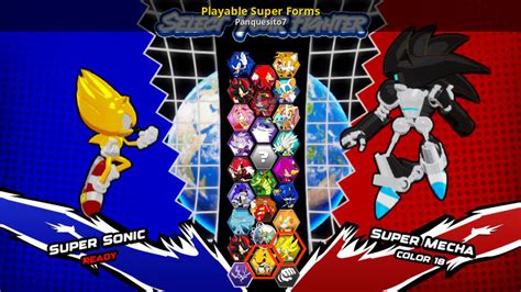 Playable Super Forms [Sonic Smackdown] [Mods]