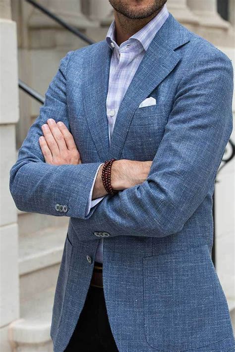 Everyday Style Casual Tailoring He Spoke Style Shop Blue Blazer Outfit Men Blue Jacket Men