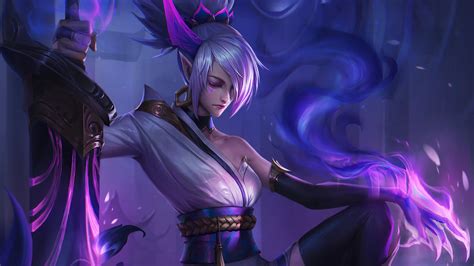 Riven, LoL, League of Legends, Video Game, Spirit Blossom, Art 4k, HD ...