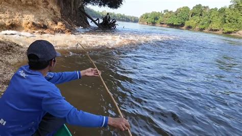 Strike Ikan Hampala Penghuni Air Terjun Youtube