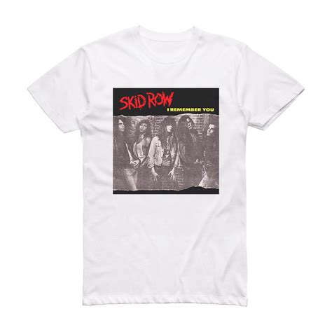 Skid Row I Remember You 1 Album Cover T-Shirt White – ALBUM COVER T-SHIRTS