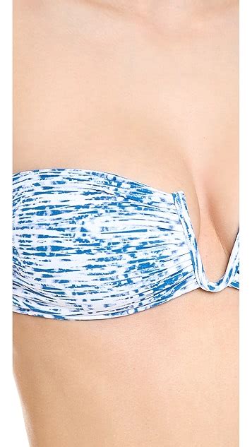 Mikoh Reunion V Wire Bandeau Bikini Top Shopbop