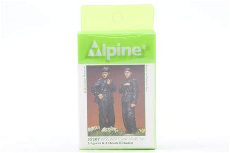 Alpine Miniatures 35207ALPN WSS AFV Crew Set 2 Figure Set