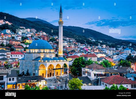 Europe Kosovo Prizren Historic City On Banks Of Prizren Bistrica