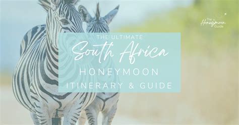 Ultimate South Africa Honeymoon Itinerary And Guide For 2024