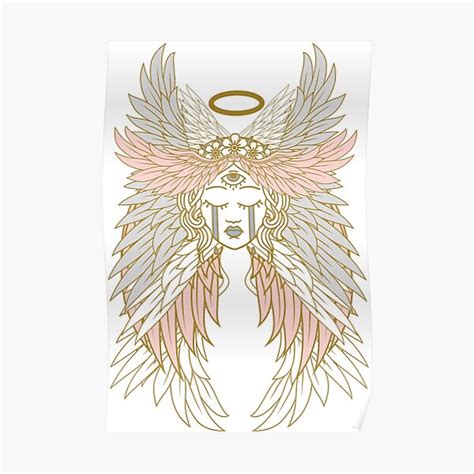 Biblically Accurate Angel Poster For Sale By Teenster Redbubble