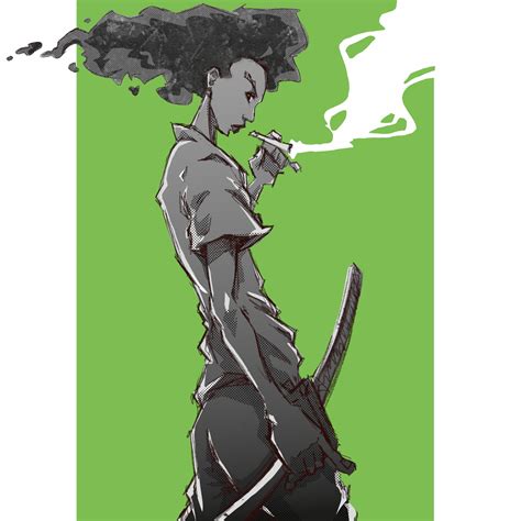 Artstation Afro Samurai Genderbend