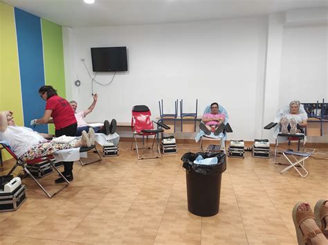 Solidaridad Loperana Donando Bolsas De Sangre Y De Plasma La