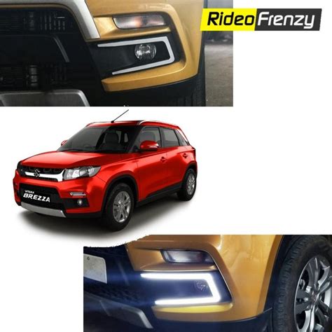 Buy Vitara Brezza LED DRL Day Time Running Lights 100 Genuine