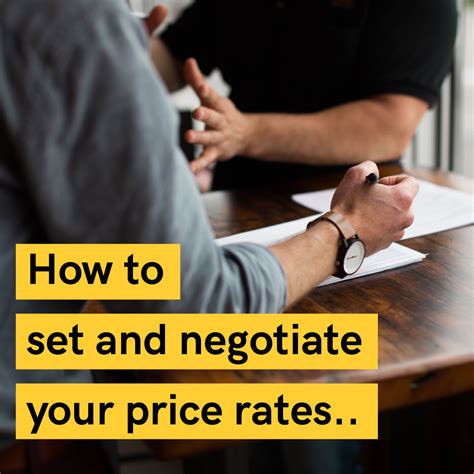 How To Set And Negotiate Prices Teem Blog