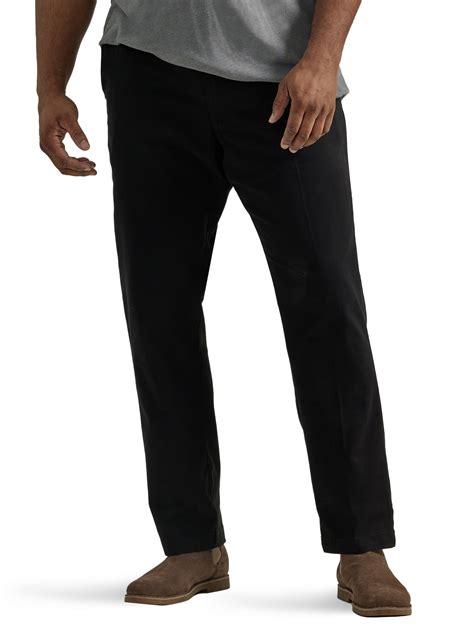 Lee® Big Mens Extreme Motion Relaxed Fit Flat Front Pant With Flex