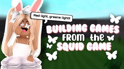 Building Games From The Squid Game In Bloxburg Part 1 Youtube