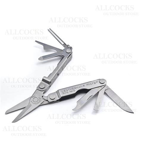 Leatherman Micra Keychain Multi Tool In Stainless