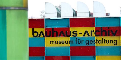 Bauhaus Archiv Museum F R Gestaltung Berlin De