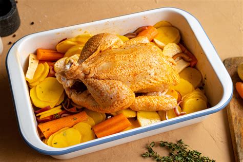 Fitness Recipe Juicy Baked Chicken With Potatoes And Vegetables