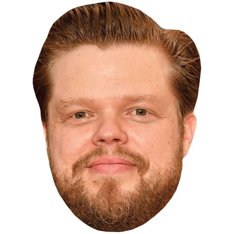 Elden Henson Beard Maske Aus Karton Celebrity Cutouts