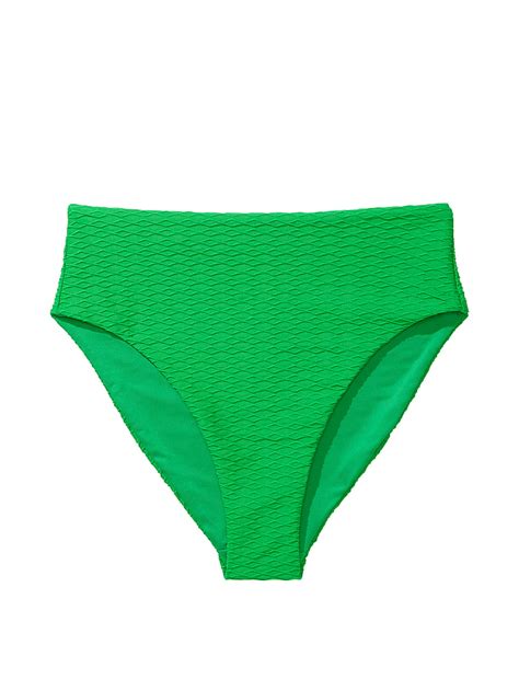 Buy Mix Match High Waist Full Coverage Bikini Bottom Jade Green Order Bikini Bottom Online