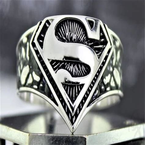 Male 925 Silver Superman Ring At Rs 8052 51 Piece In Surat ID