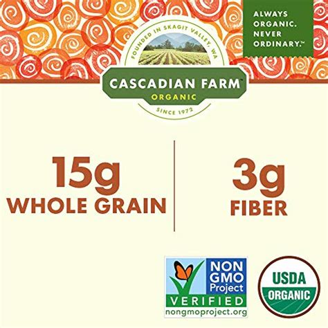 Cascadian Farm Organic Cinnamon Crunch Cereal 9 2 Oz Box Pricepulse