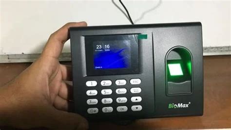 N E Pro Biomax Finger Print With Wifi At Rs Biomax Time