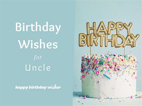 Happy Birthday Quotes For Uncle