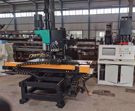 High Speed CNC Plate Punching And Drilling Machine With Marking