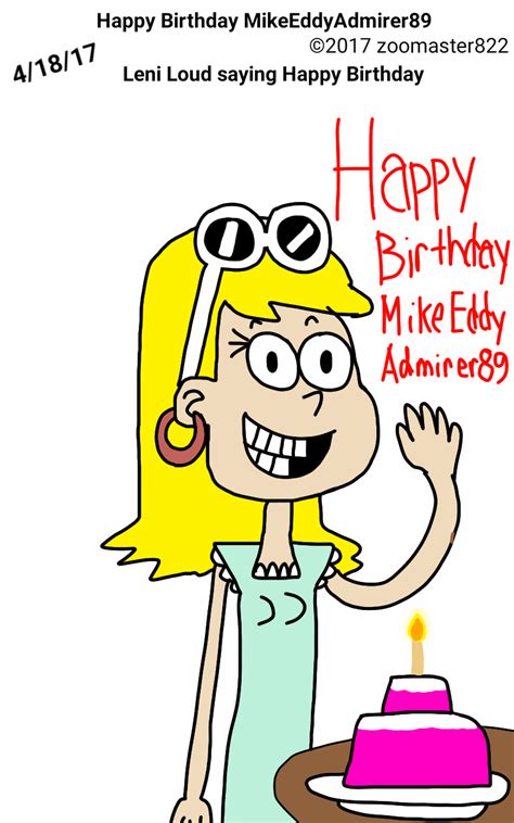 Happy Birthday Mikeeddyadmirer89 2017 Request By Frankcookiefox On