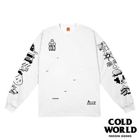 【cold World Frozen Goodsコールドワールドフローズングッズ】full Throttle Long Sleeve 長袖t