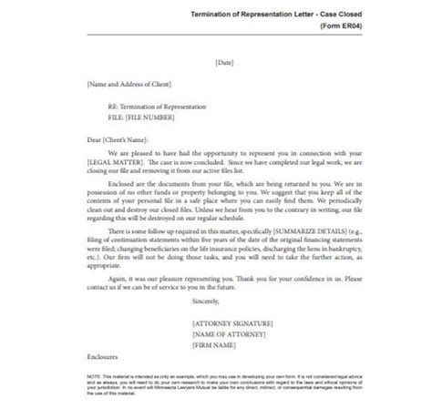 Free 4 Client Termination Letter Templates In Ms Word Pdf