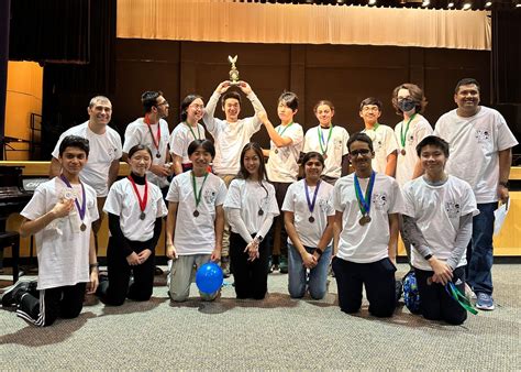 Science Olympiad Team Ranks First In Capital Region At Competition