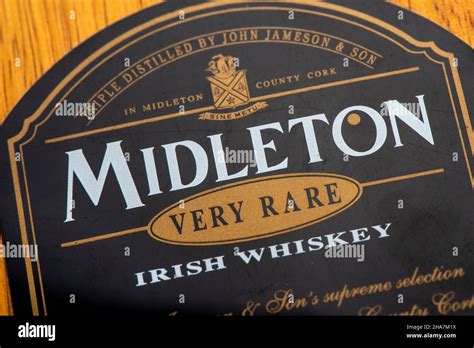 Edinburgh Scotland December 10 2021 Box Of Midleton Single Malt