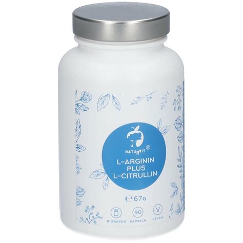 NATURVIT L ARGININ PLUS L CITRULLIN 90 St Shop Apotheke At