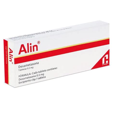 Alin Dexametasona 05 Mg Caja Con 30 Tabletas Farmacia Sanorim