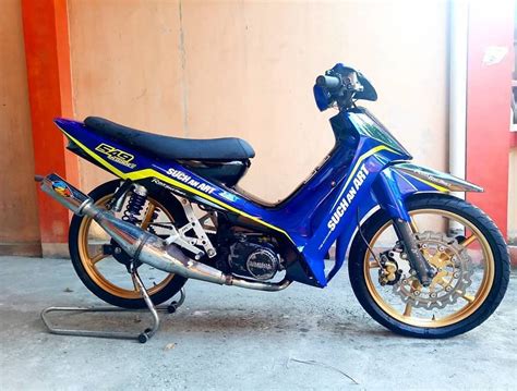 21 Fiz R Modifikasi Warna Biru Simpel Keren Sporty ONPOS