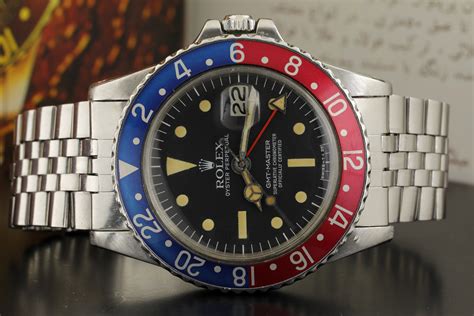 Rolex Gmt Master Ref Radial Dial Vintage Watches Stefano