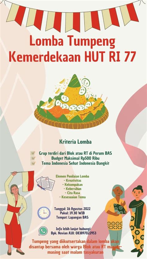 Contoh Pamflet Lomba 17 Agustus Yang Menarik Dan Mudah Dipahami Yuk Meriahkan Hari Kemerdekaan