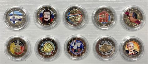 Europe Euro Commemorative Pieces With Color Catawiki