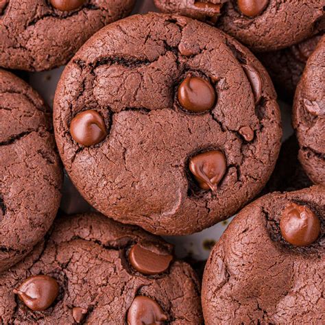 Double Chocolate Chip Cake Mix Cookies The Best Cake