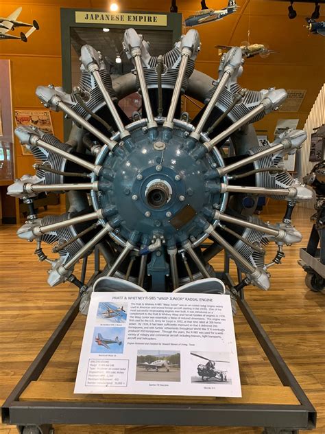 Pratt Whitney R Wasp Jr Sb Aircraft Investigation Aircraft Engine