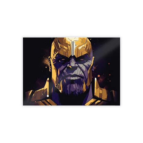 Thanos Gloss Poster - Etsy