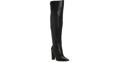 Vince Camuto Minnada High Heel Over The Knee Boots In Black Lyst