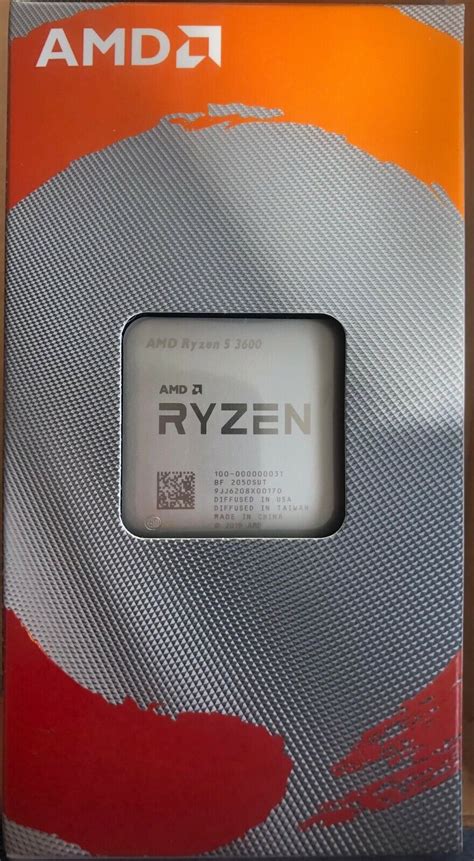 Amd Ryzen 5 3600 Processor 36ghz 6 Cores Socket Am4 100 100000031box For Sale Online Ebay