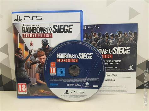 Jeu Sony Playstation 5 Ps5 Rainbow Six Siege Deluxe Edition à Blois Clasf Jeux