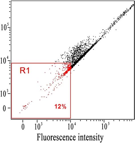 Flow cytometry characterization of recognition efficiency between the ...