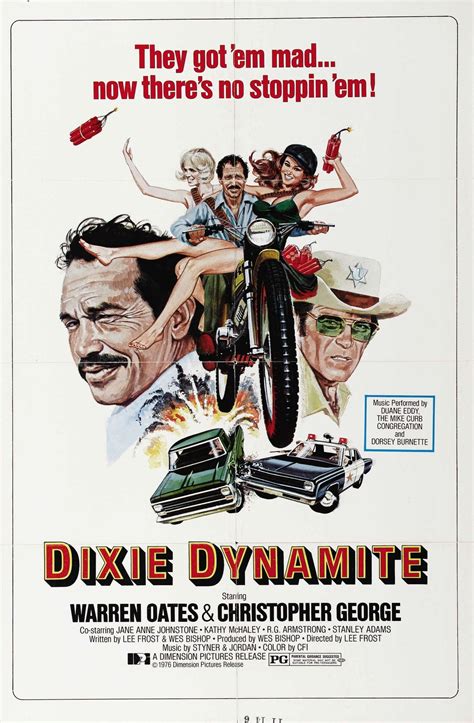 Dixie Dynamite movie poster (1976) | Movie posters, Dynamite movie ...