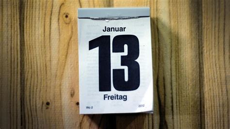 Freitag Der 13 Was Ist Dran Am Aberglauben Rund Um Den Schwarzen