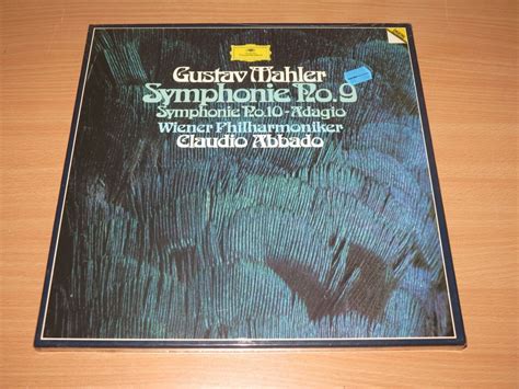 Popsike Mahler Abbado 2 LP BOX Symphonien Nos 9 10 1988