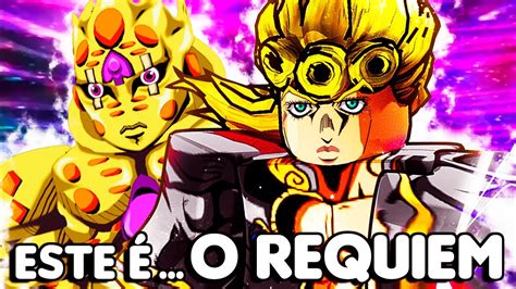 Um Dos Melhores Gold Experience Requiem Que Eu JÁ Vi No Roblox Uma Pena Que O Jogo NÃo Ajuda