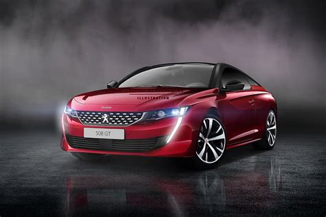 New Peugeot 508 Looks Even More Enticing As A Coupe Carscoops