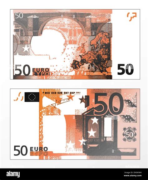 50 Euro Note Stock Vector Images Alamy